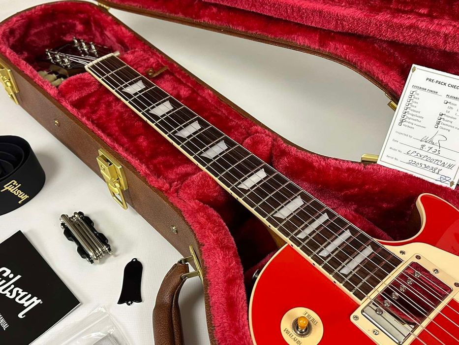 Акція! 2023 Gibson Les Paul Standard Cardinal Red 50's (mint, 2290$)