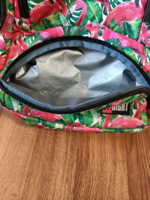 Plecak St. Right Młodzieżowy Szkolny Flamingo Pink & Green