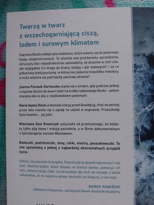Książka. Polarniczki Dagmara Bożek.