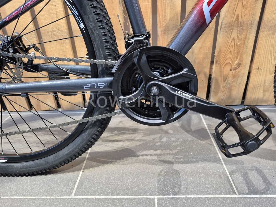 Алюмінієвий велосипед Formula F-1 AL 27.5" DD CS рама-16" червоно-сіри