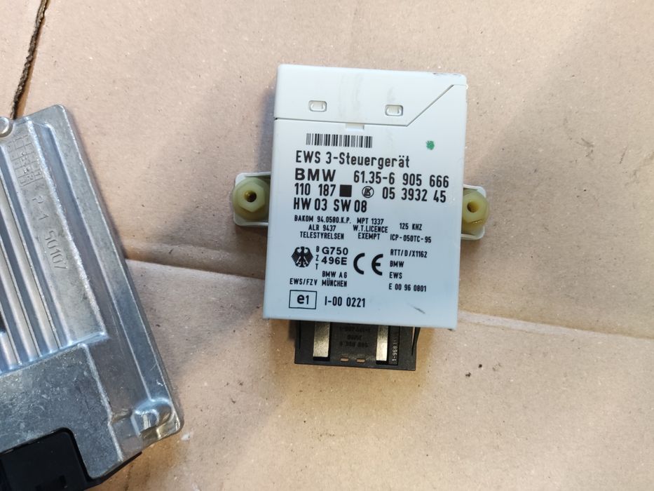 zestaw startowy komputer stacyjka kluczyk BMW E46 2.0 143KM