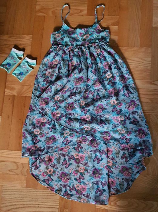 Strój na bal przebierańców Pani Wiosna 146 cm