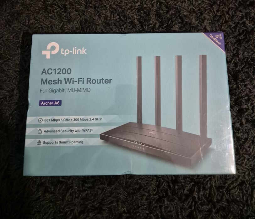 Nowy router Tp-link AC 1200 Archer A6