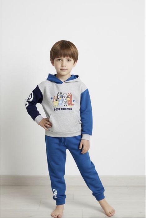 Tu теплий спортивний костюм bluey штани худі 3-4 р 98-104 см