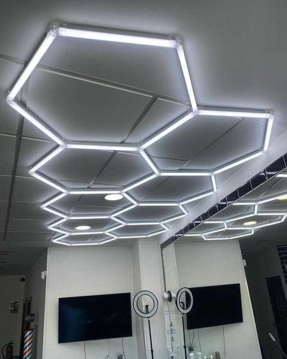 Модульний СВІТИЛЬНИК «Соти» для Спортзалів, Майстерень, Гаражів, СТО