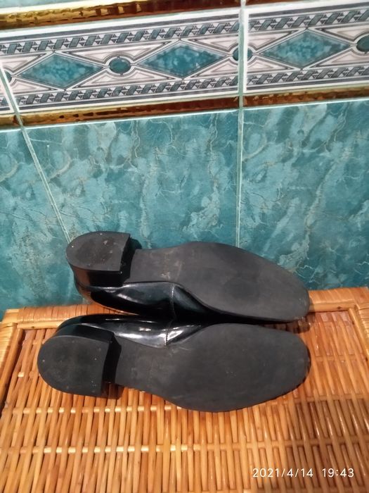 Черные туфли Clarks р 40 (25 см)