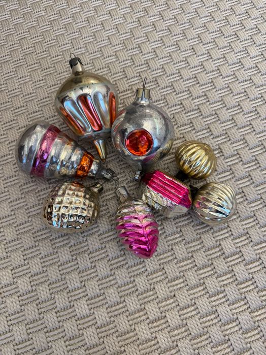 Ялинкові скляні іграшки СССР