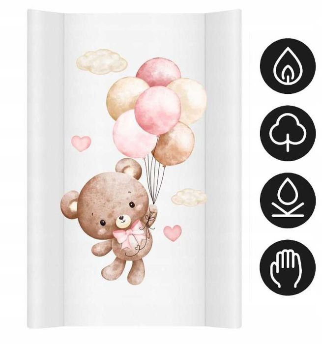 Przewijak niemowlęcy sztywny na łóżeczko komodę jak nowy