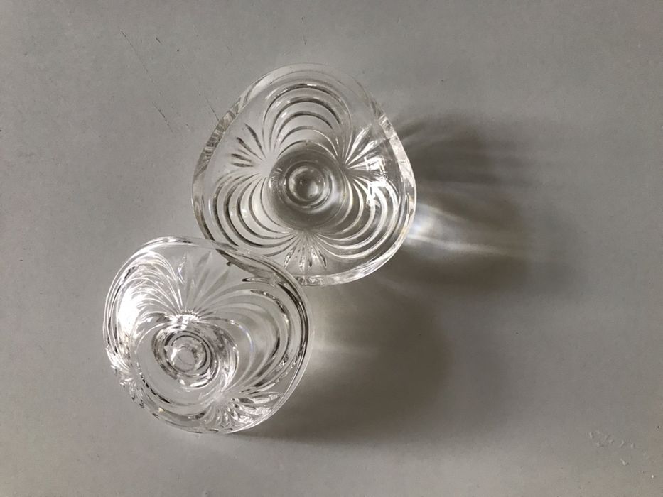 Bases para velas em cristal