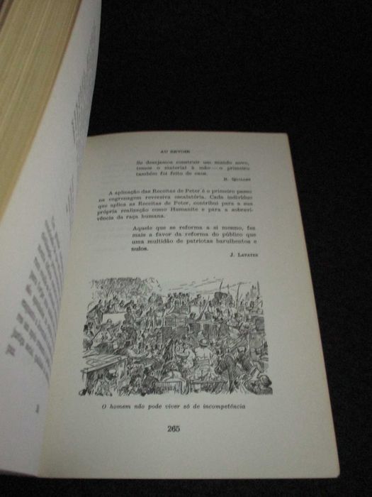 Livro Receituário de Peter Dr. Laurence J. Peter