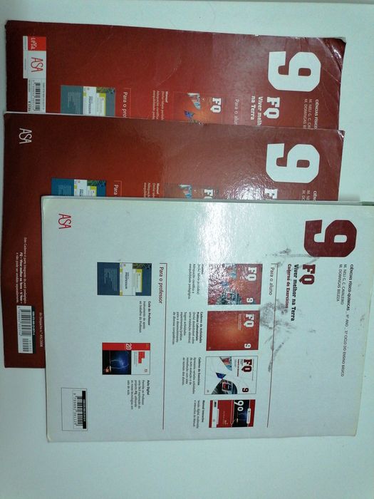 Manual, CAPL e CE Físico Química Viver melhor na Terra 9 Ano