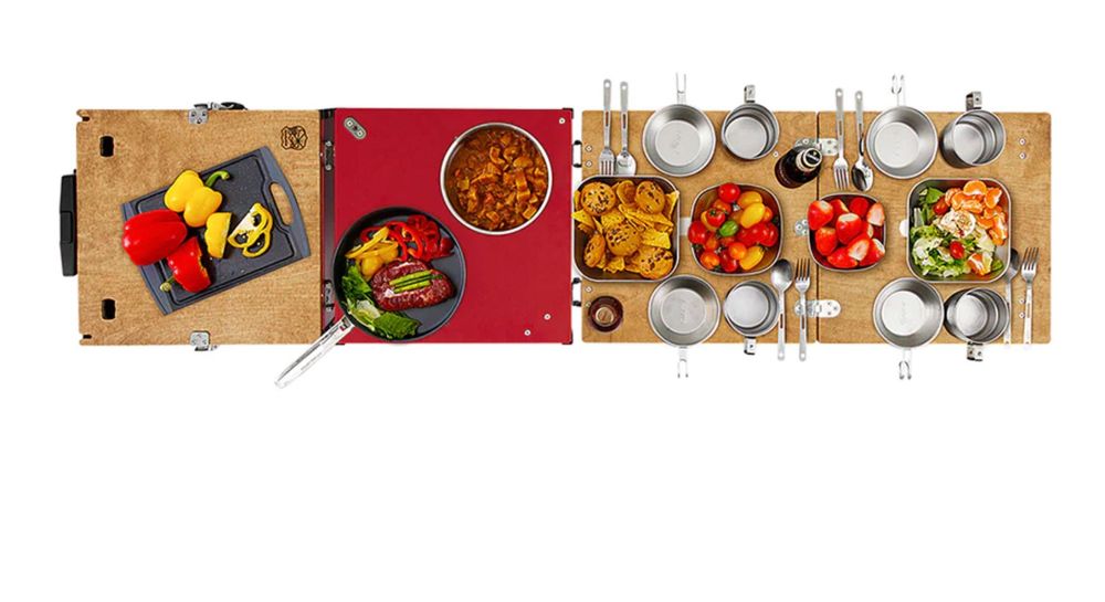 camping kitchen from Ikamper64585502967937123