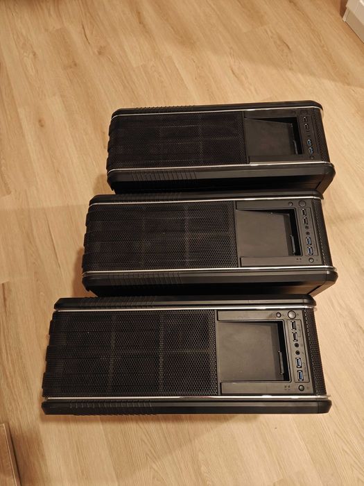 Zestaw 3 komputerów stacjonarnych w obudowie Coolermaster