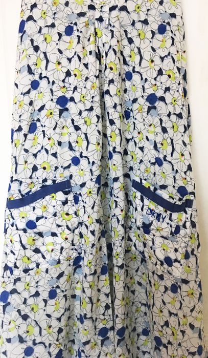 Vestido verão Donna Karan DKNY novo 38 flores