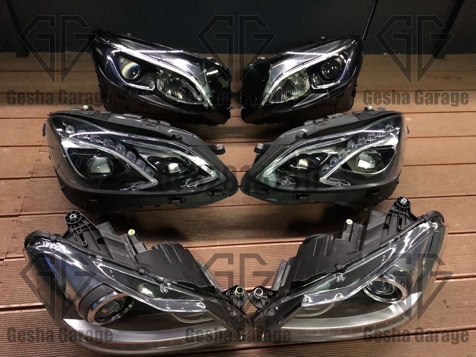 Фара фары Mercedes мерседес w204w213w222w447w166 лед ксенон Європа США