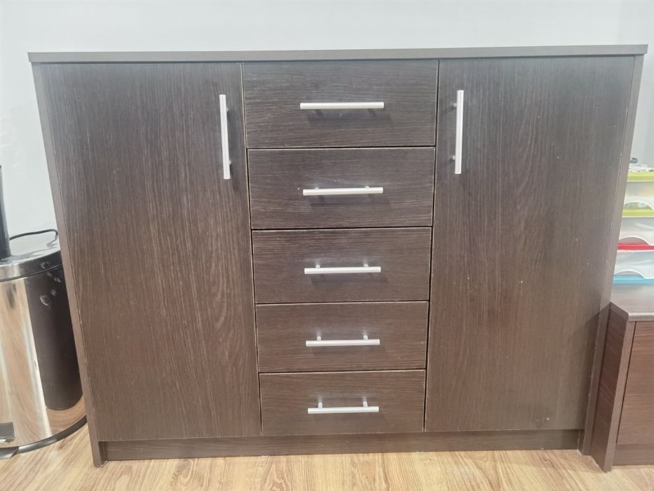 Komoda 110 wenge 5 szuflad
