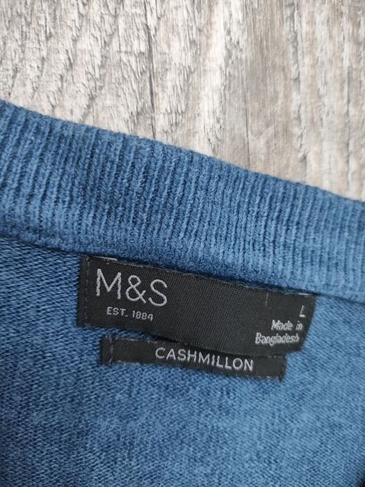 Sweter męski 40 L Marks & Spencer w serek