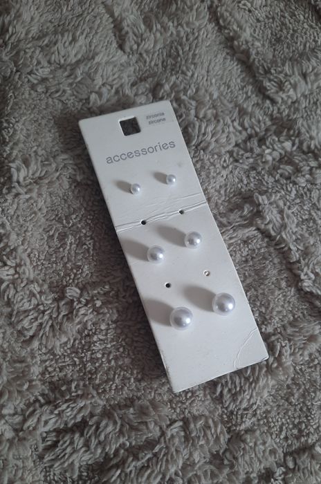 Серёжки в уши жемчуг