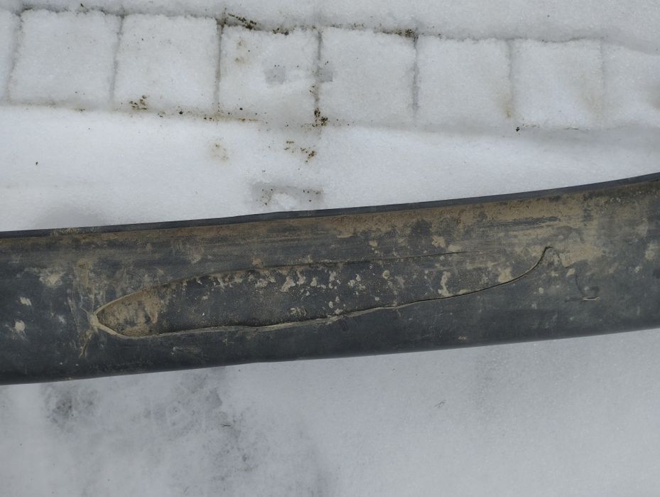 Задній бампер і підсилювач  Сітроен Берлінго 2005р