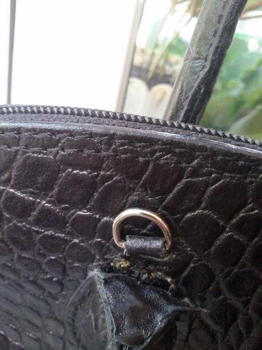 Сумка большая натуральная кожа (италия) Vera Pelle