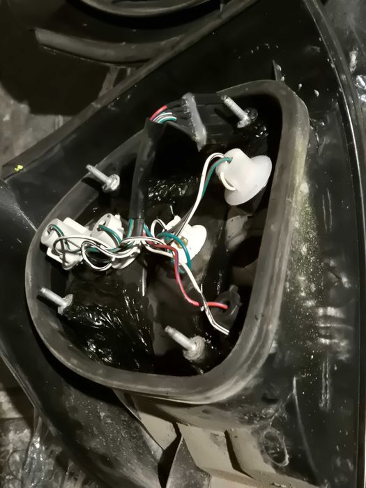 S3 8l lampy tył clear black audi s3 8l a3 8l