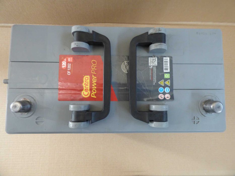 Akumulator Centra Power PRO 12V 120Ah 870A - używany
