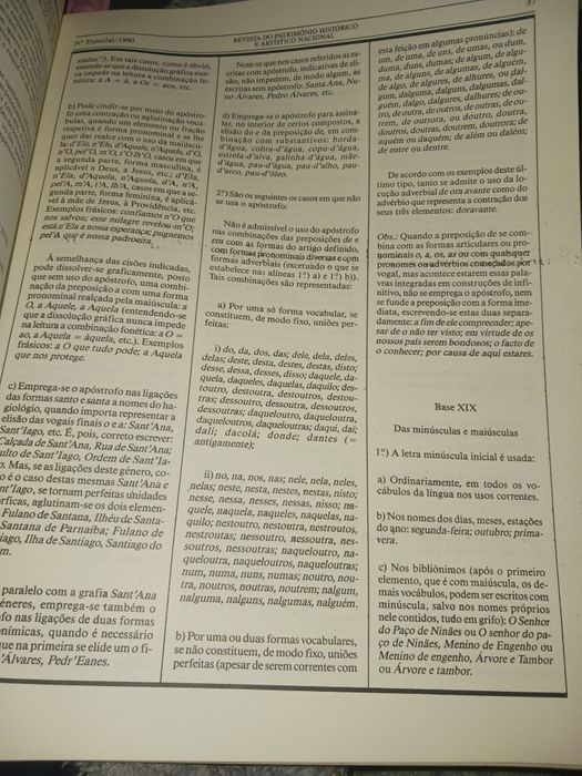 Revista do património  1990
