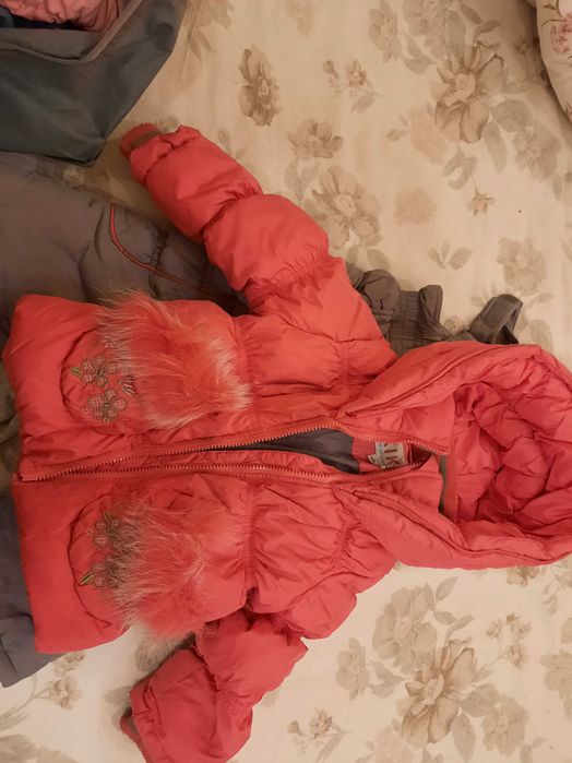 Дитячий напівкомбінезон пуховий. Зима