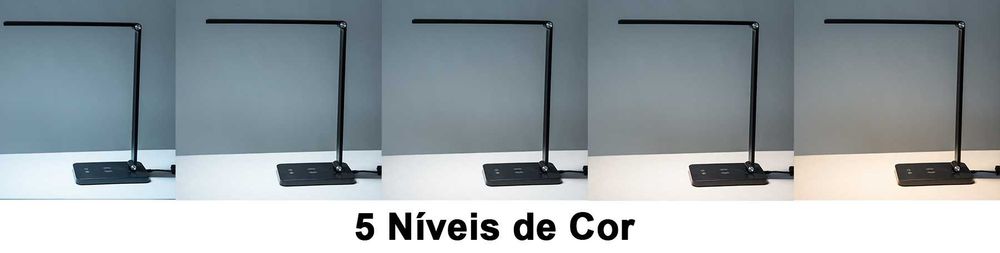 CANDEEIRO LED DE MESA/SECRETÁRIA MODERNO