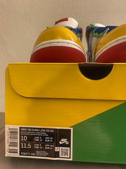 Nike Dunk low SB Ebay r.44