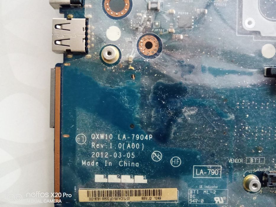 Материнская плата на Dell Latitude E5530, Е5420,E5430