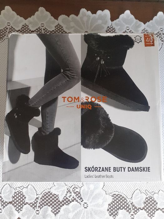 Buty skórzane NOWE nr 40