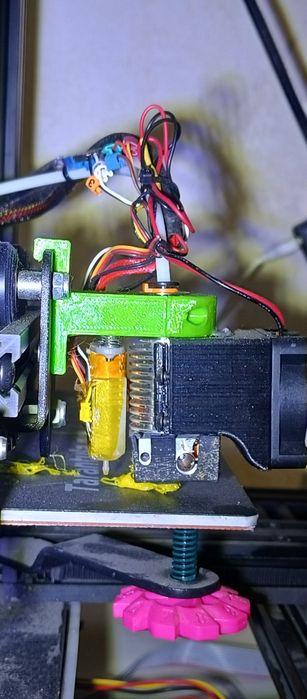 TEVO Tarantula Pro 3д принтер куча модификаций і