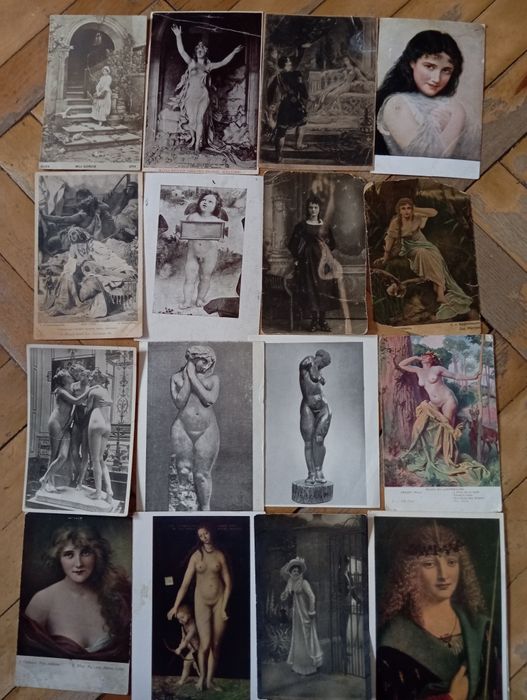 Открытки разные.