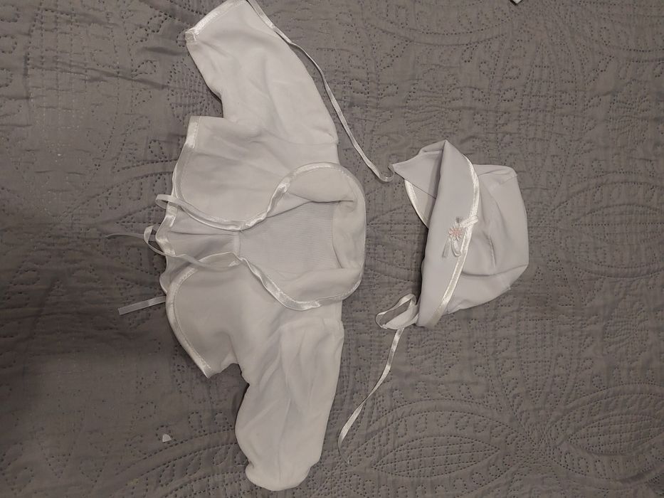 Komplet do chrztu dla dziewczynki