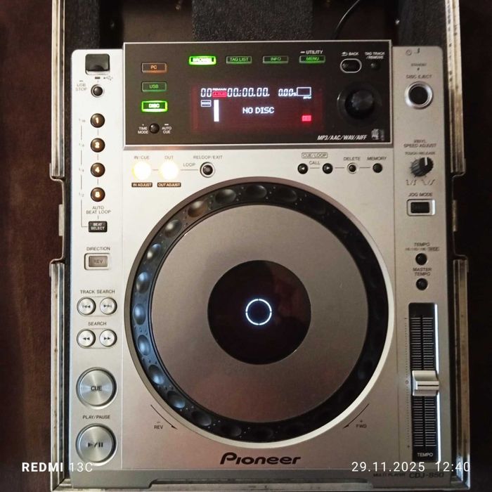Pioneer DJ 2x CDJ-850 +case