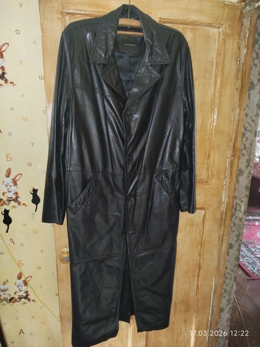Чоловіче шкіряне пальто OAKWOOD (оригінал) XL(50 розмір)