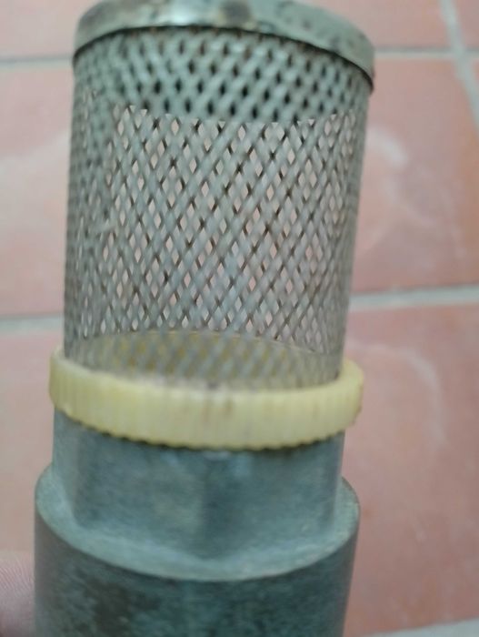 Filtro de latão com válvula para motor de rega 30 mm