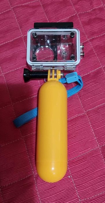 Capa Protetora + bastão flutuante + Alça para câmara desportiva