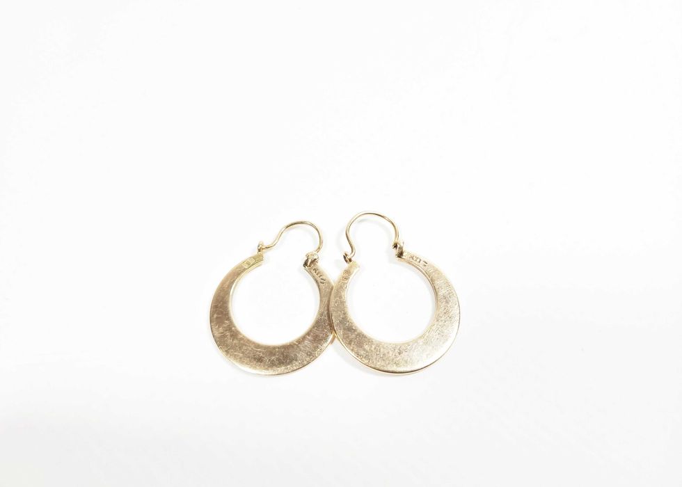 Złote Kolczyki p.585/14K 6.33g K&B Handel