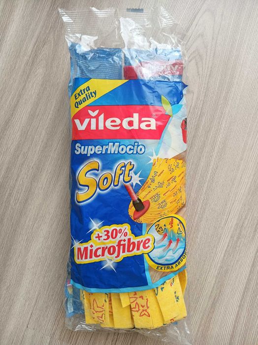 Vileda Wkład końcówka do mopa paskowego SuperMocio Soft