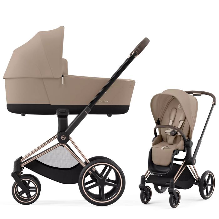 Cybex Priam 4.0 2w1 stelaż gondola tapicerka