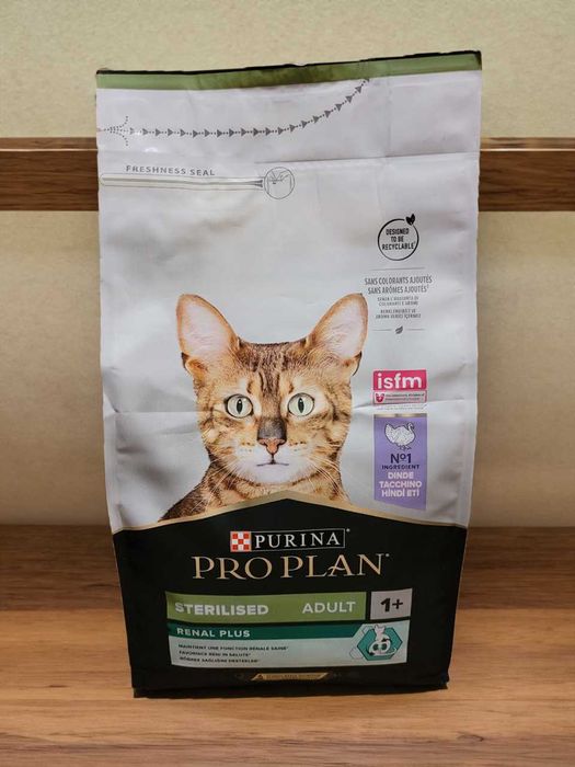 Проплан PRO PLAN Сухой Корм с Индейкой для Стерилизованных Кошек 1,5кг