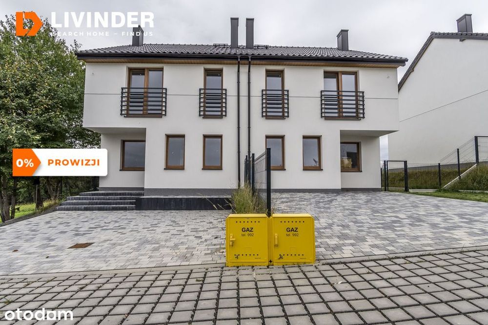 Bliźniaki na ładnych widokowych działkach 0%