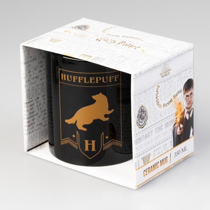 Harry Potter - Kubek ceramiczny w pudełku prezentowym 350 ml Huffle...