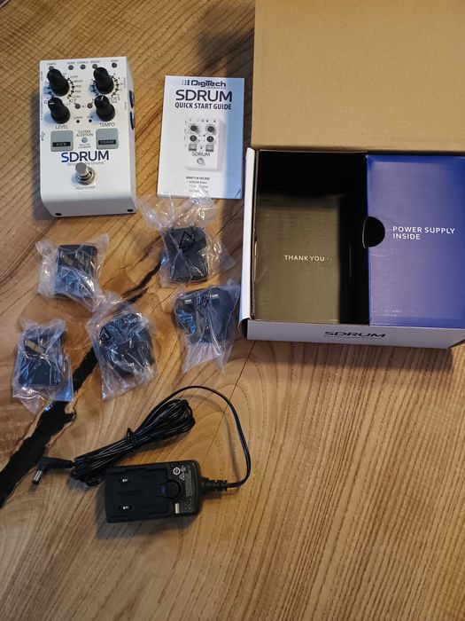 Digitech SDRUM – Strummable Drums – stan jak nowy, komplet!