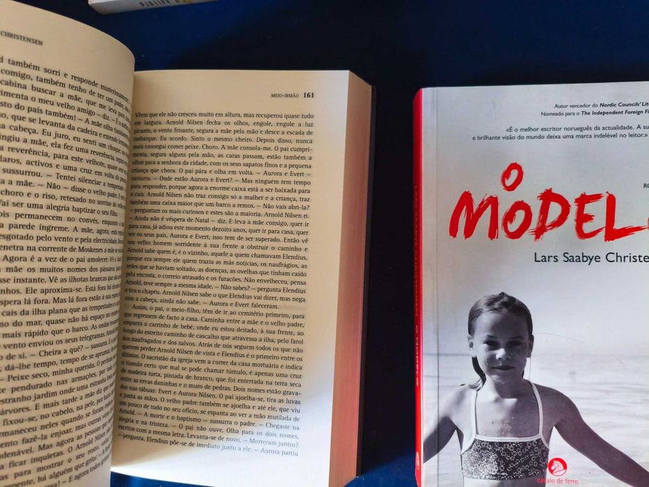 Lote 2 Livros Lars Saabye Christensen - Literatura Norueguesa (Cavalo de Ferro)