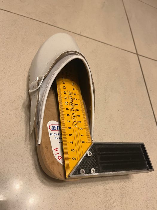 Dan-but chodaki drewniaki białe roz. 40