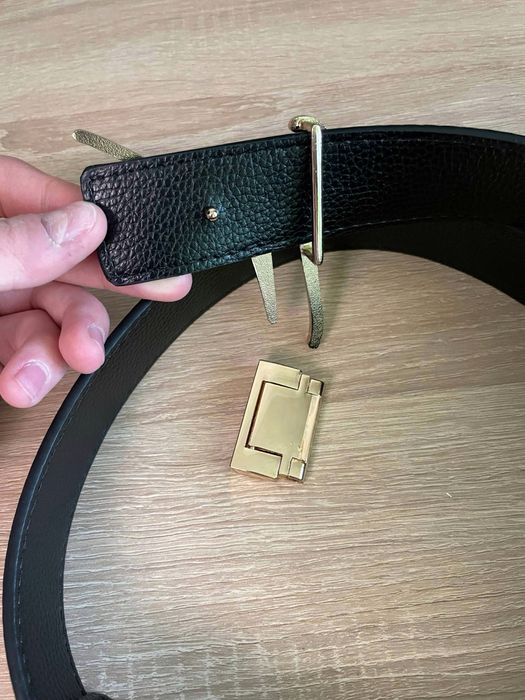 Ремінь giuseppe zanotti | belt giuseppe zanotti black/gold