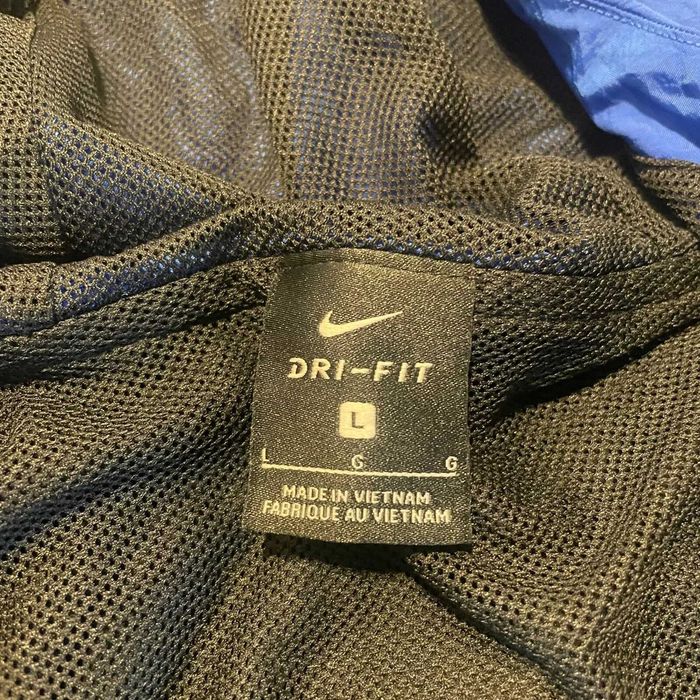 Kurtka wiatrówka Nike sportowa Retro Neon męska z kapturem L Dri-Fit